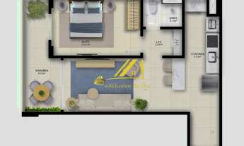 Imagem 5: SETTE: Studio, Quarto e Sala e 2 Quartos, com ótimo lazer no Rooftop, em Ilhéus, vista mar