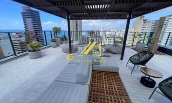 Imagem 6: Alive Corredor da Vitória! Andar alto, vista mar frontal. 27,59m2. Infraestrutura total no