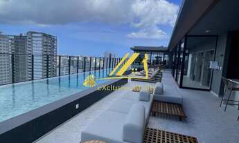 Imagem 4: Alive Corredor da Vitória! Andar alto, vista mar frontal. 27,59m2. Infraestrutura total no