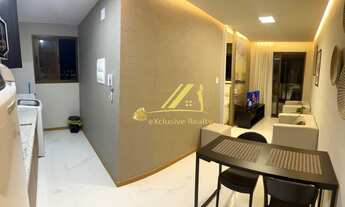 Imagem: Smart Convenções Quarto e sala com varanda