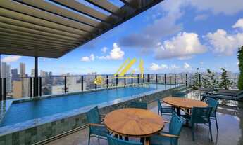 Imagem 3: OPORTUNIDADE: Apartamento quarto e sala, com varanda. 29,32m2. Andar super alto, bem venti