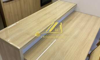 Imagem 6: Aluguel quarto e sala com varanda no Duetto Horto. Finamente mobiliado. 48m2, 1 vaga de ga