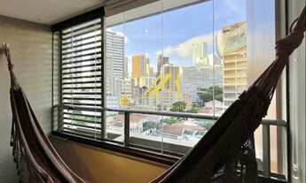 Imagem 2: Studio no Único Barra charmoso, decorado e mobiliado. 24,25m2. Andar intermediário. Ventil