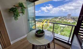 Imagem 3: Studio mobiliado na Pedra do Sal, 30m2, vista mar lateral. Vaga rotativa. Com rooftop, pis