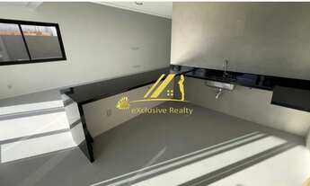 Imagem 6: Casa Moderna no Alphaville Litoral Norte 2. 4 suítes com piscina, área gourmet com churras