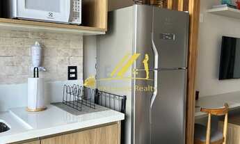 Imagem 5: Aluguel de studio mobiliado, andar alto, com vista mar. 27m2. Alive Corredor da Vitória. P