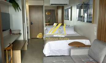 Imagem: Aluguel de studio mobiliado, andar alto