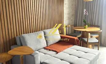 Imagem 3: Aluguel de studio mobiliado, andar alto, com vista mar. 27m2. Alive Corredor da Vitória. P