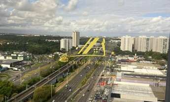 Imagem 3: Sala comercial à venda no Wall Street Empresarial. 33m2, andar alto, recepção, sala de reu