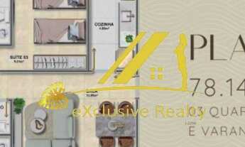 Imagem 6: VIVID Pituba: 3 quartos com suíte e varanda gourmet. 78,14m2. Conforto e elegância na medi