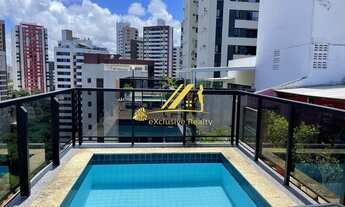 Imagem 4: Cobertura linear no melhor da Pituba. 198m2, 3 quartos, sendo 2 suítes, lavabo, piscina e