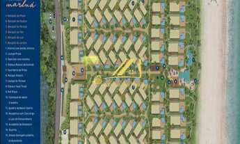 Imagem 4: Casa Duplex 4 suítes, 180,21m2 no melhor Condomínio: MARLUÁ ITACIMIRIM. Literalmente beira