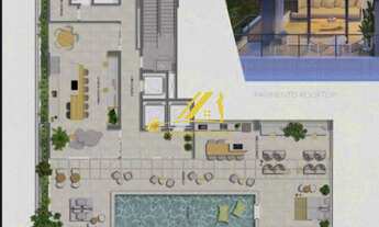 Imagem 7: Barra Signature. Apartamento Quarto e sala, 35m2 no melhor da Barra! Andar super alto, vis