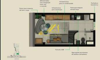 Imagem 5: Apartamento 1 dormitório. V3RSO JARDINS TAILORED BY EMILIANO, no Jardins em São Paulo. 34
