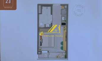 Imagem 5: Studio 23m2 no ML Brooklin com total infraestrutura de lazer! Local super valorizado. Pré