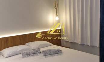 Imagem 6: Apartamento bem decorado na Praia do Forte. 1 quarto com varanda. 55m2. Condomínio Vila do