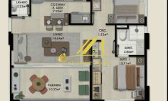 Imagem 2: DUE GRAÇA, Apartamentos com 2 suítes, 68m2, 1 vaga de garagem, infraestrutura, Rooftop com