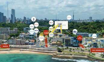 Imagem 4: Oportunidade House Ondina. Quarto e sala com varanda, 36,67m2 e 1 vaga de garagem. Rooftop