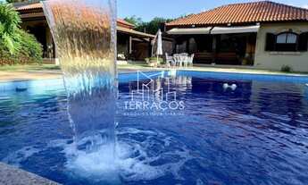 Imagem 2: BELÍSSIMA CASA TÉRREA COM AT=1.580 M²/AC=481 M² - 5 DORMITÓRIOS/3 SUÍTES - PARQUE DOS CAFE