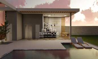 Imagem 6: CASA TÉRREA ESTILO MODERNO EM CONSTRUÇÃO NO CONDOMÍNIO HORIZONTE AZUL II EM ITUPEVA - SP