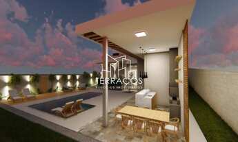 Imagem 5: CASA TÉRREA ESTILO MODERNO EM CONSTRUÇÃO NO CONDOMÍNIO HORIZONTE AZUL II EM ITUPEVA - SP