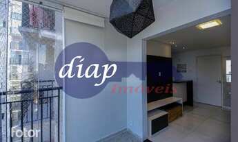 Imagem 3: Apartamento com 2 dormitórios, mobiliado, sala ampliada com a sacada, lavanderia, banheiro