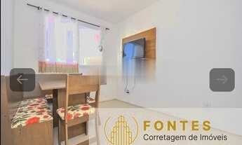 Imagem 2: Apartamento em São José dos Pinhais contendo 2 dormitórios, sala, cozinha, banheiro e 1 va