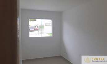 Imagem 4: 1 e 2: casa térrea com 57m²; 3 dormitórios; sala; cozinha; bwc; lavanderia e vaga de garag