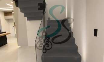 Imagem 6: Venda de sobrado na Chácaras das Nações, Valinhos. Sobrado moderno com quadra de areia co