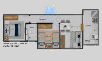 Imagem 7: APARTAMENTO RESIDENCIAL em SÃO JOSÉ DOS CAMPOS - SP, JARDIM TORRÃO DE OURO