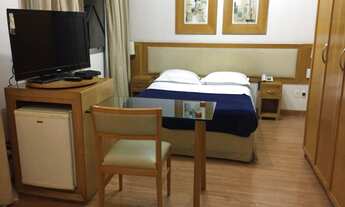 Imagem: FLAT COM 1 DORMITÓRIO, SALA, COZINHA EQUIPADA