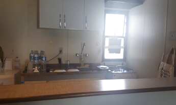 Imagem 2: Flat com 1 dormitório e 1 vaga, lavanderia coletiva e área de lazer localizado a uma quadr