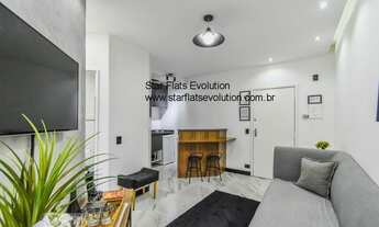 Imagem 1: Aconchegante apartamento mobiliado próximo a Avenida Paulista com 1 dormitório e 1 vaga