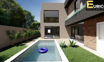 Imagem: Sobrado à venda moderno com piscina e previsão