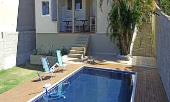 Imagem 2: SOBRADO À VENDA DE 297M² - 4 DORMITÓRIOS SENDO 1 SUÍTE COM CLOSET E VARANDA - PISCINA - ÁR