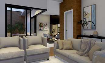 Imagem 2: CASA TÉRREA NOVÍSSIMA CONDOMÍNIO BOSQUE DA MATA- ESTILO MODERNA - COM ÓTIMA LOCALIZAÇÃO