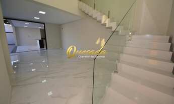 Imagem 7: Lindo sobrado novo, à venda, 3 suítes, máster com closet, planejados, área gourmet e pisci