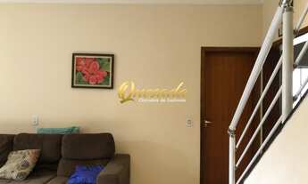 Imagem 5: Belo sobrado á venda com 3 dormitórios, sendo 1 suíte, área gourmet, quintal no bairro Jar