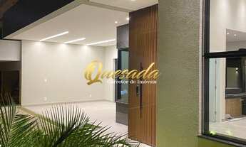 Imagem 2: Belíssima casa térrea nova, à venda, com 3 suítes, 1 closet, escritório, planejados, área