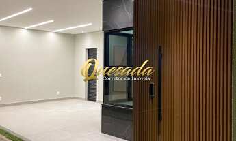 Imagem 3: Belíssima casa térrea nova, à venda, com 3 suítes, 1 closet, escritório, planejados, área