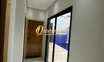 Imagem 7: Belíssima casa térrea nova com 3 suítes, máster com closet, escritório, planejados e pisci