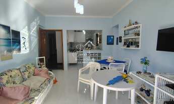 Imagem 3: Apartamento com vista para o mar e lazer na Enseada, Guarujá-SP: 3 quartos, 1 suíte, 2 sal