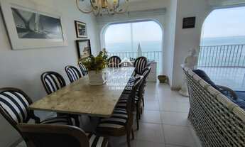 Imagem 2: Apartamento à venda com vista para o oceano e sacada no Morro do Maluf, Pitangueiras: 3 qu