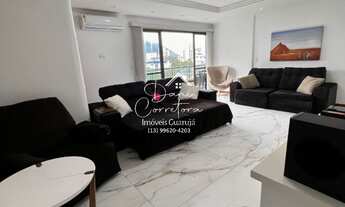 Imagem 5: Apartamento com vista para o Tombo e vista para Astúrias com 3 suítes e 2 vagas no Tombo