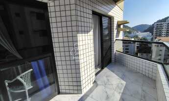 Imagem 5: Apartamento com vista para o mar e lazer na Enseada, Guarujá-SP: 3 quartos, 1 suíte, 2 sal