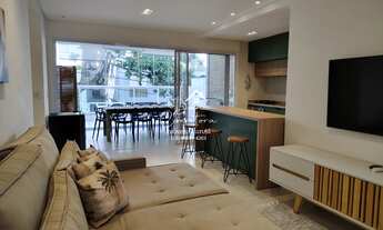 Imagem 2: Imperdível apartamento garden frente mar no Tombo com lazer, 2 quartos, 2 suítes, 2 salas