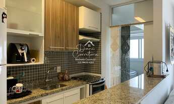 Imagem 2: Apartamento no Condomínio Twice com vista para o mar: 2 quartos, 1 suíte, 2 salas, 2 banhe