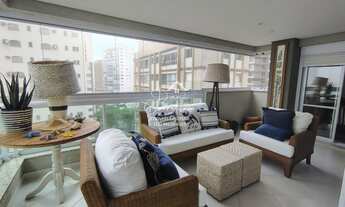 Imagem 6: Aluguel de Apartamento Impecável na Vila Alzira, Guarujá-SP: 3 quartos, 3 suítes, 2 salas