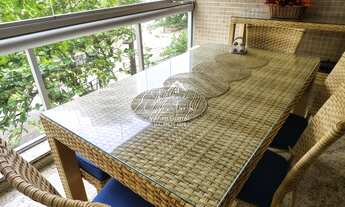 Imagem 5: Lindo apartamento com 3 Suítes na orla das Pitangueiras com lazer, Guarujá-SP - 142m², 2 S