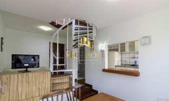 Imagem 2: Apto Duplex, 1 dormitório suíte, 1 vaga, 48,00m² útil, 2 banheiros. Ao lado do Hospital S